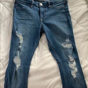 Hollister low rise jean leggings